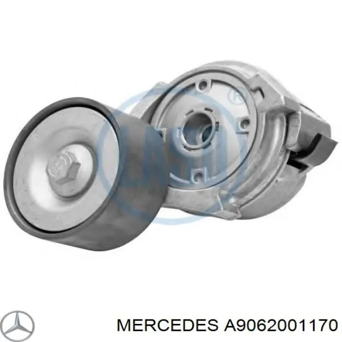 A9062001170 Mercedes rodillo, correa trapecial poli v