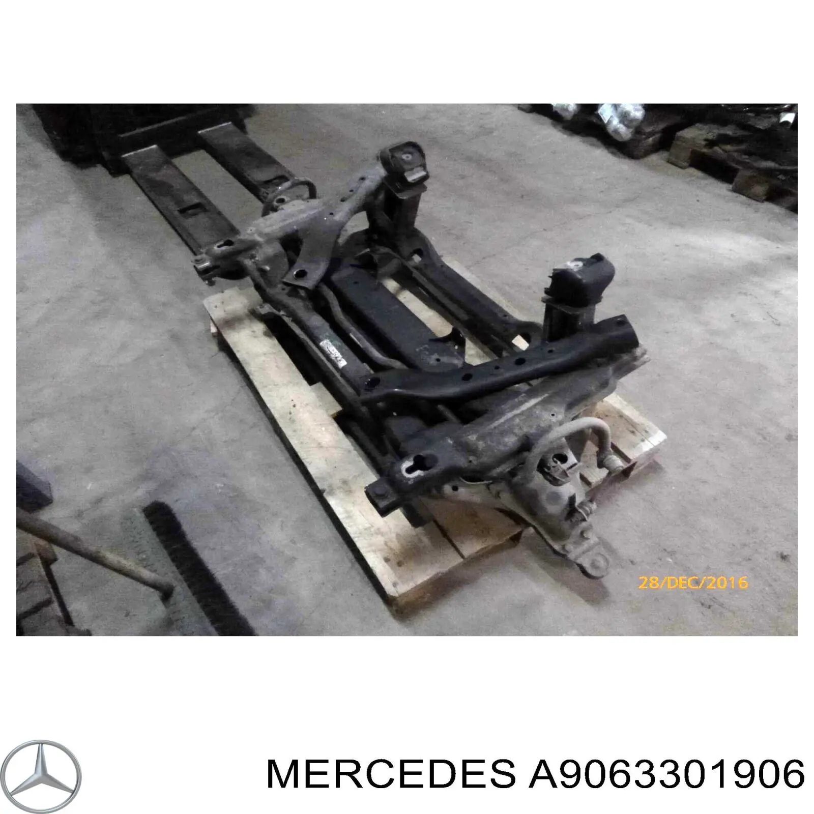  Subchasis delantero soporte motor para Mercedes Sprinter 906