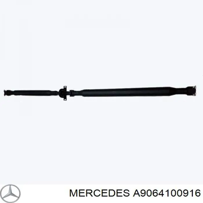 A9064100916 Mercedes árbol cardán trasero completo