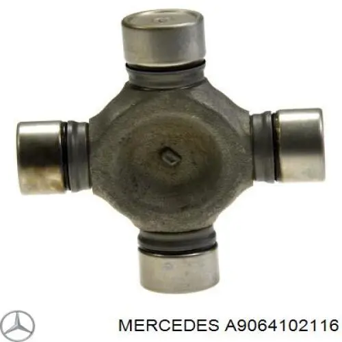 A9064102116 Mercedes árbol cardán trasero completo