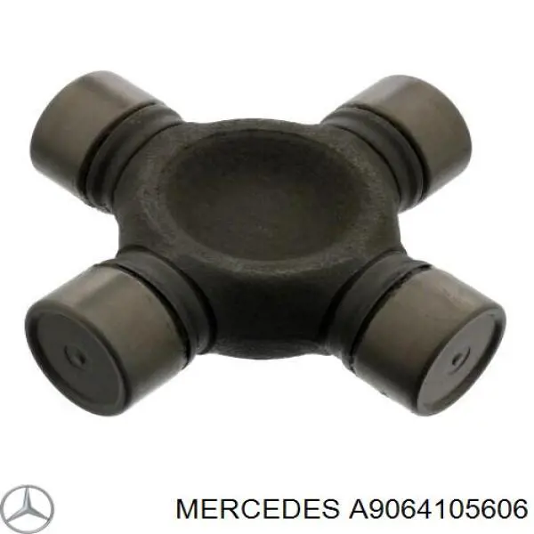 A906410560680 Mercedes árbol cardán trasero completo