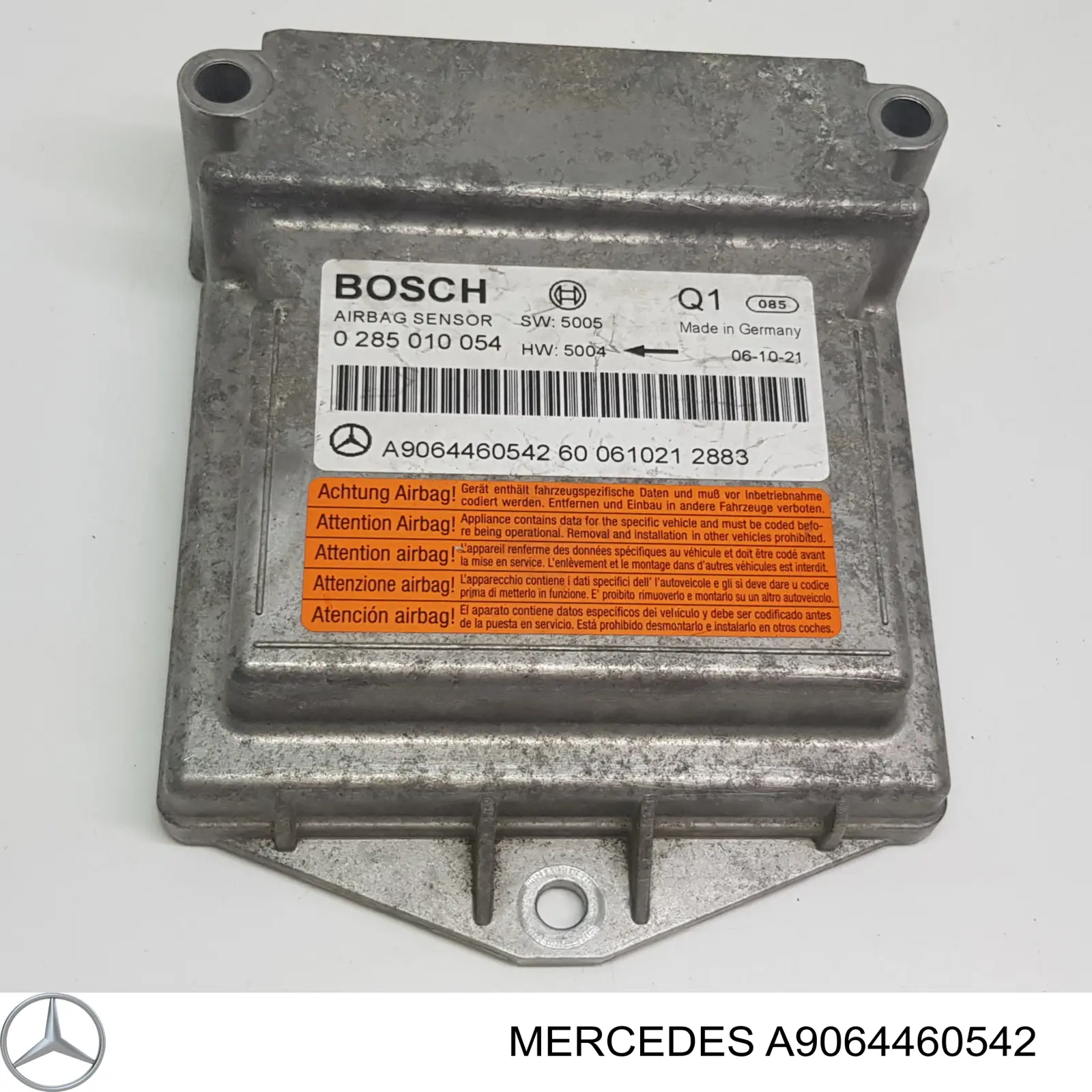  Procesador Del Modulo De Control De AIRBAG para Mercedes Sprinter 906