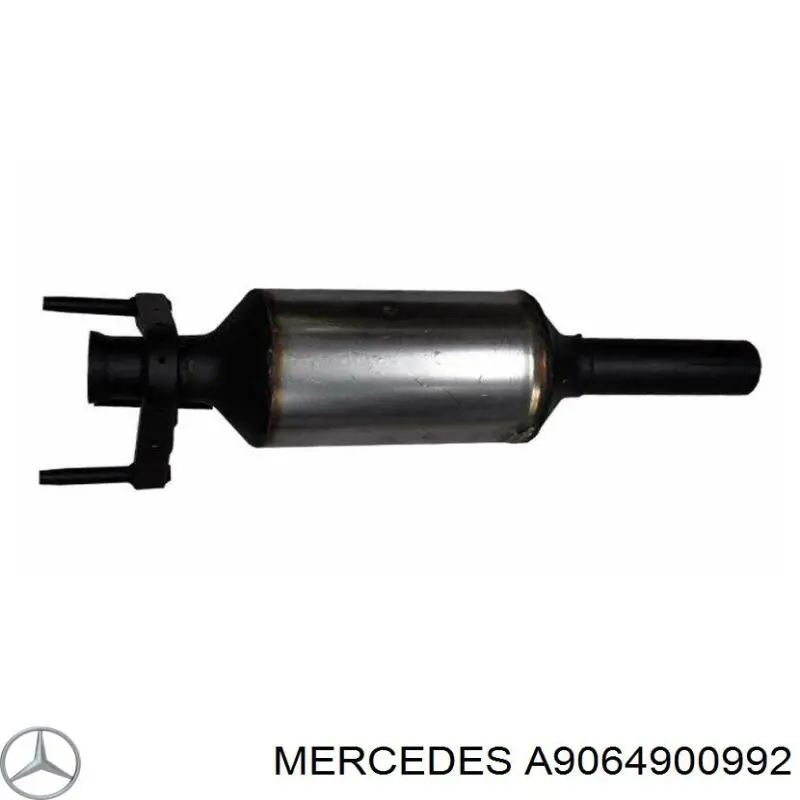  Filtro hollín/partículas, sistema escape para Mercedes Sprinter 906