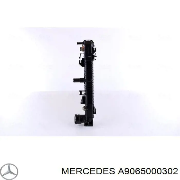 A9065000302 Mercedes radiador refrigeración del motor