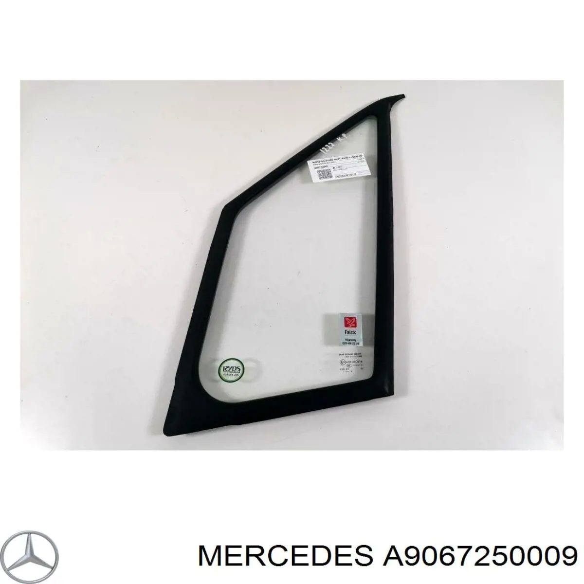  Ventana De Vidrio Puerta Delantera Izquierda para Mercedes Sprinter 906