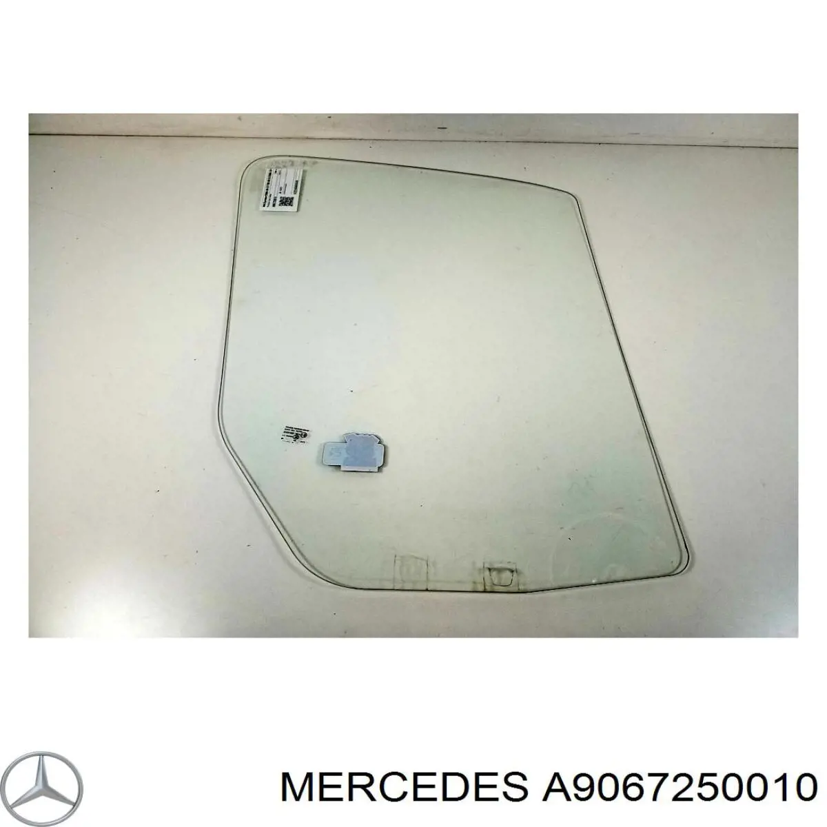 9067250010 Mercedes luna de puerta delantera izquierda