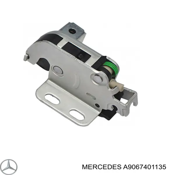  Cerradura de puerta de batientes, trasera izquierda superior para Mercedes Sprinter 906