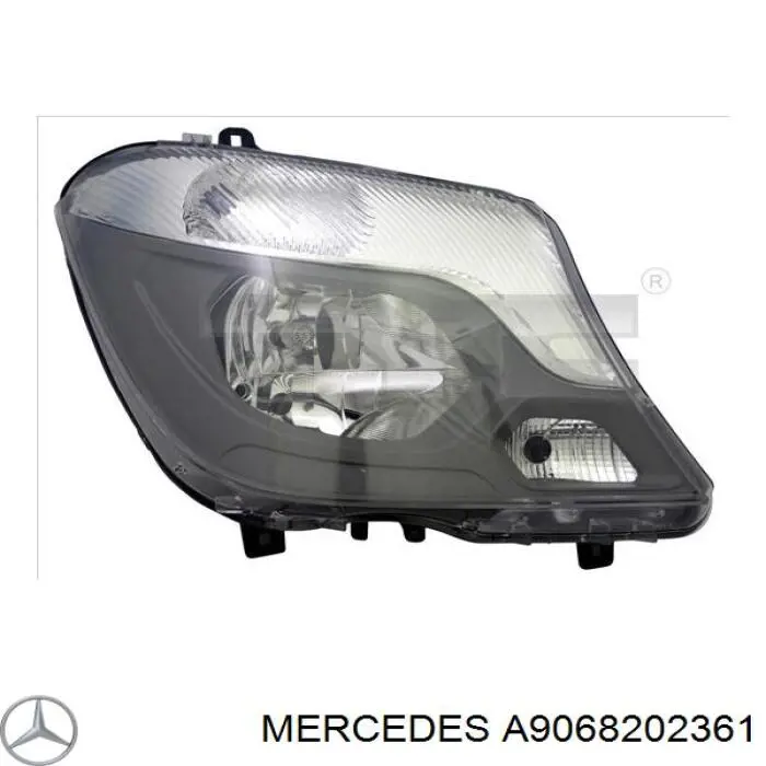 A9068202361 Mercedes faro izquierdo