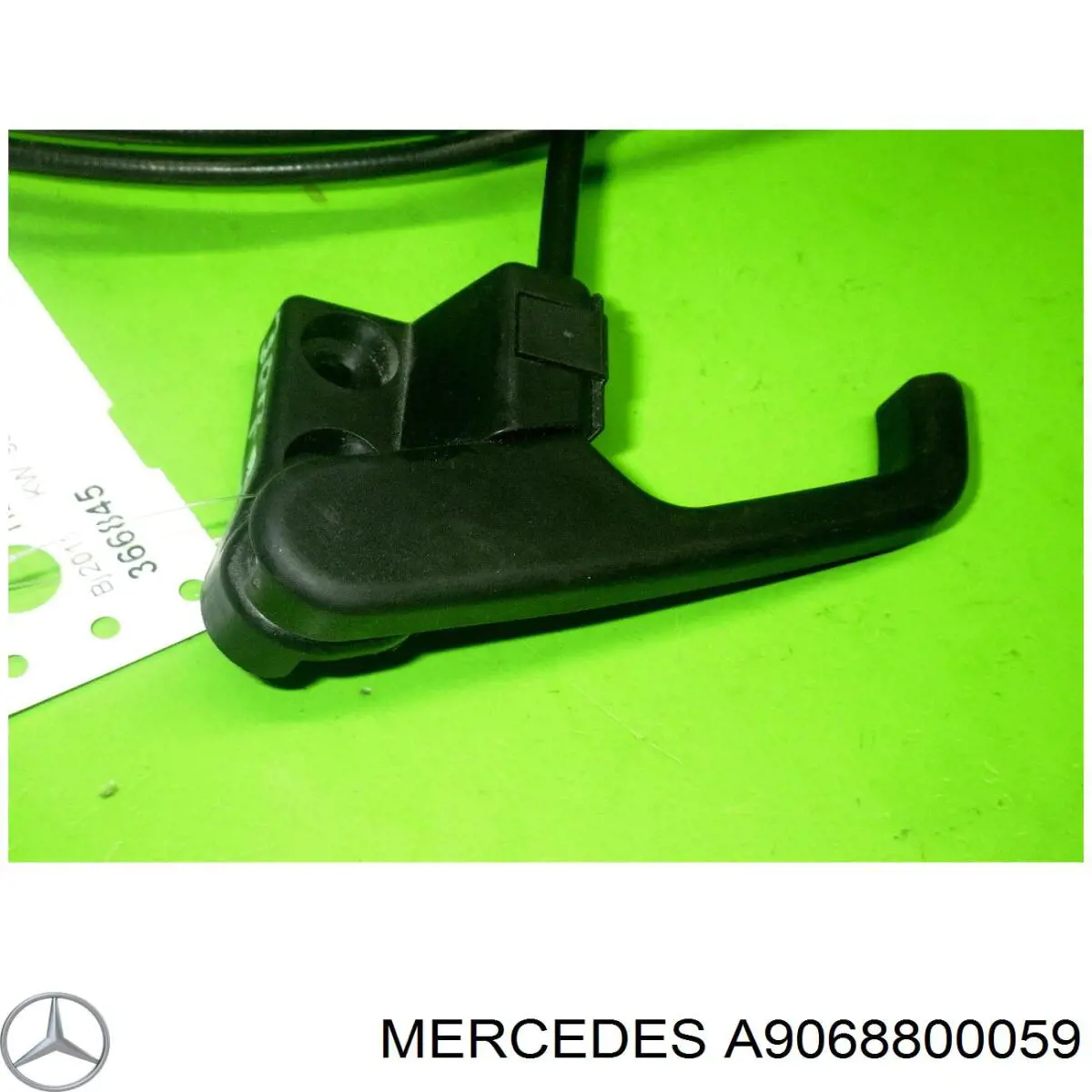 A9068800059 Mercedes cable de apertura de capó del motor