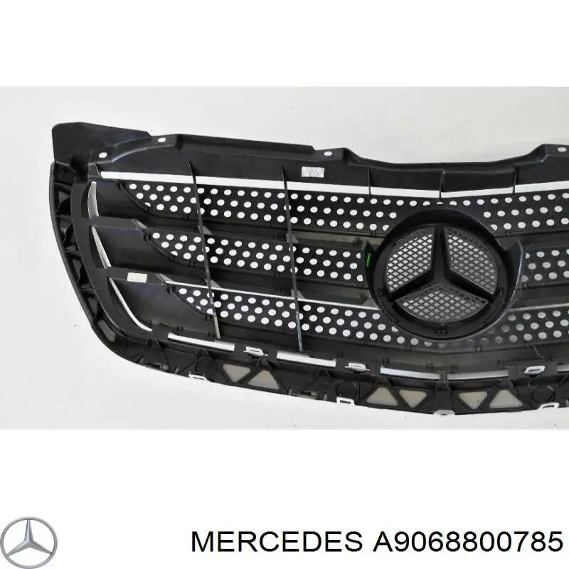 A90688007859051 Mercedes panal de radiador