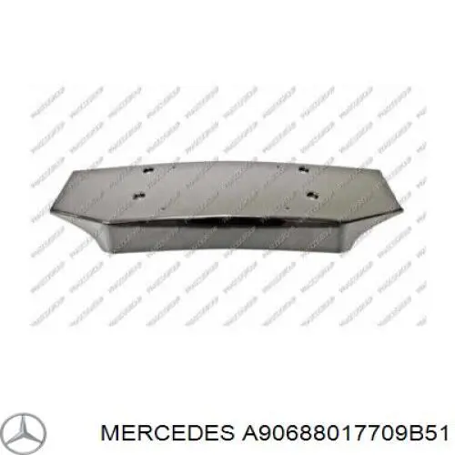 A90688017709B51 Mercedes parachoques delantero