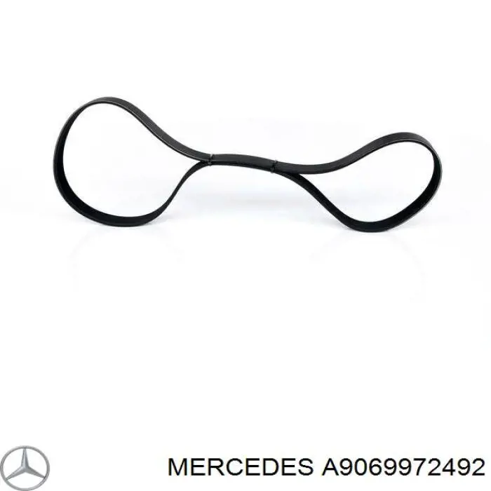 A9069972492 Mercedes correa trapezoidal