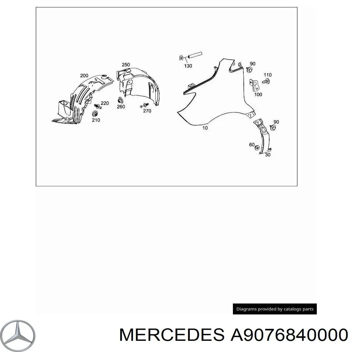 A9076840000 Mercedes 