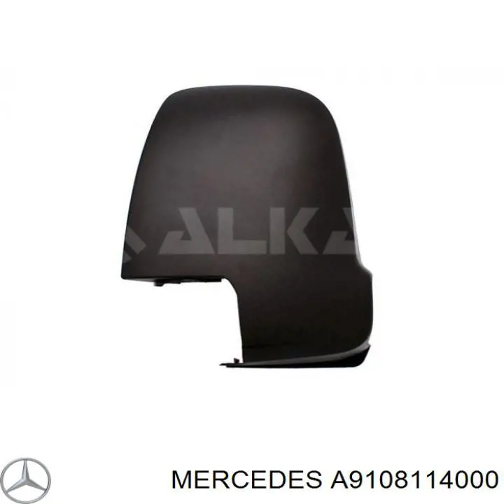  Superposicion(Cubierta) De Espejo Retrovisor Derecho para Mercedes Sprinter 907