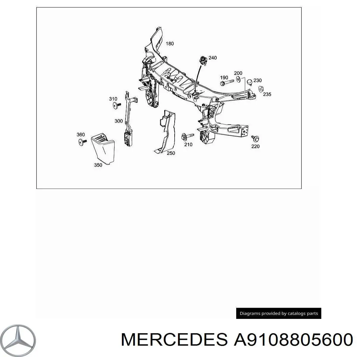 A9108805600 Mercedes 