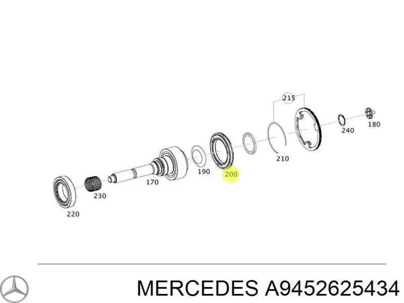 202376 Sampa Otomotiv‏ anillo sincronizador