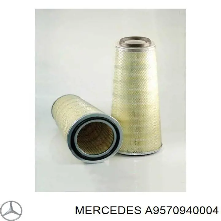 A9570940004 Mercedes filtro de aire