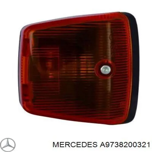 A9738200321 Mercedes luz de gálibo izquierda