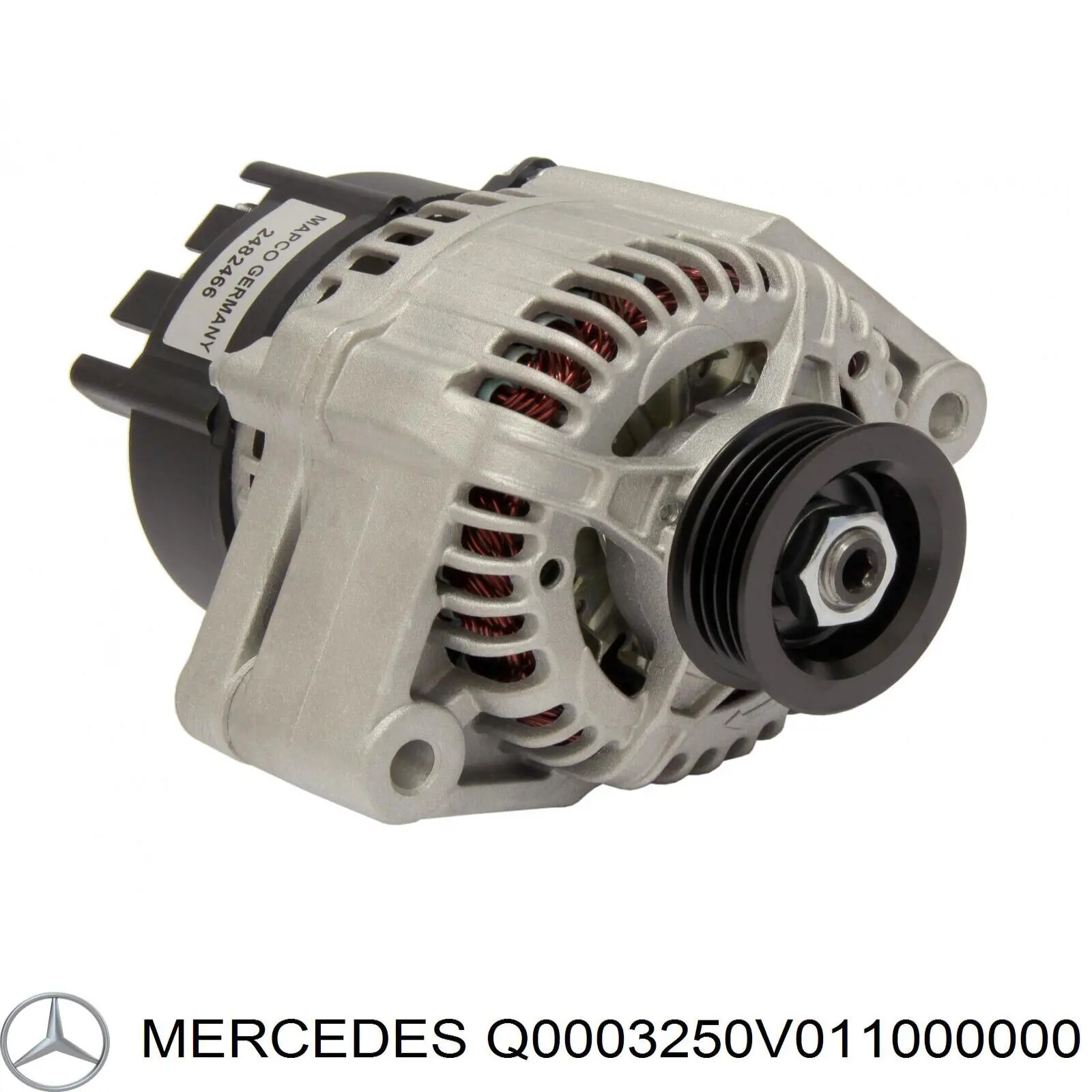 Q0003250V011000000 Mercedes alternador