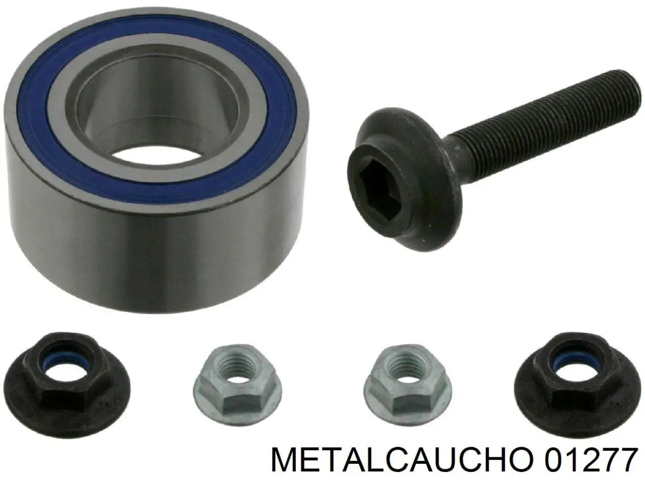 01277 Metalcaucho fuelle, árbol de transmisión delantero interior