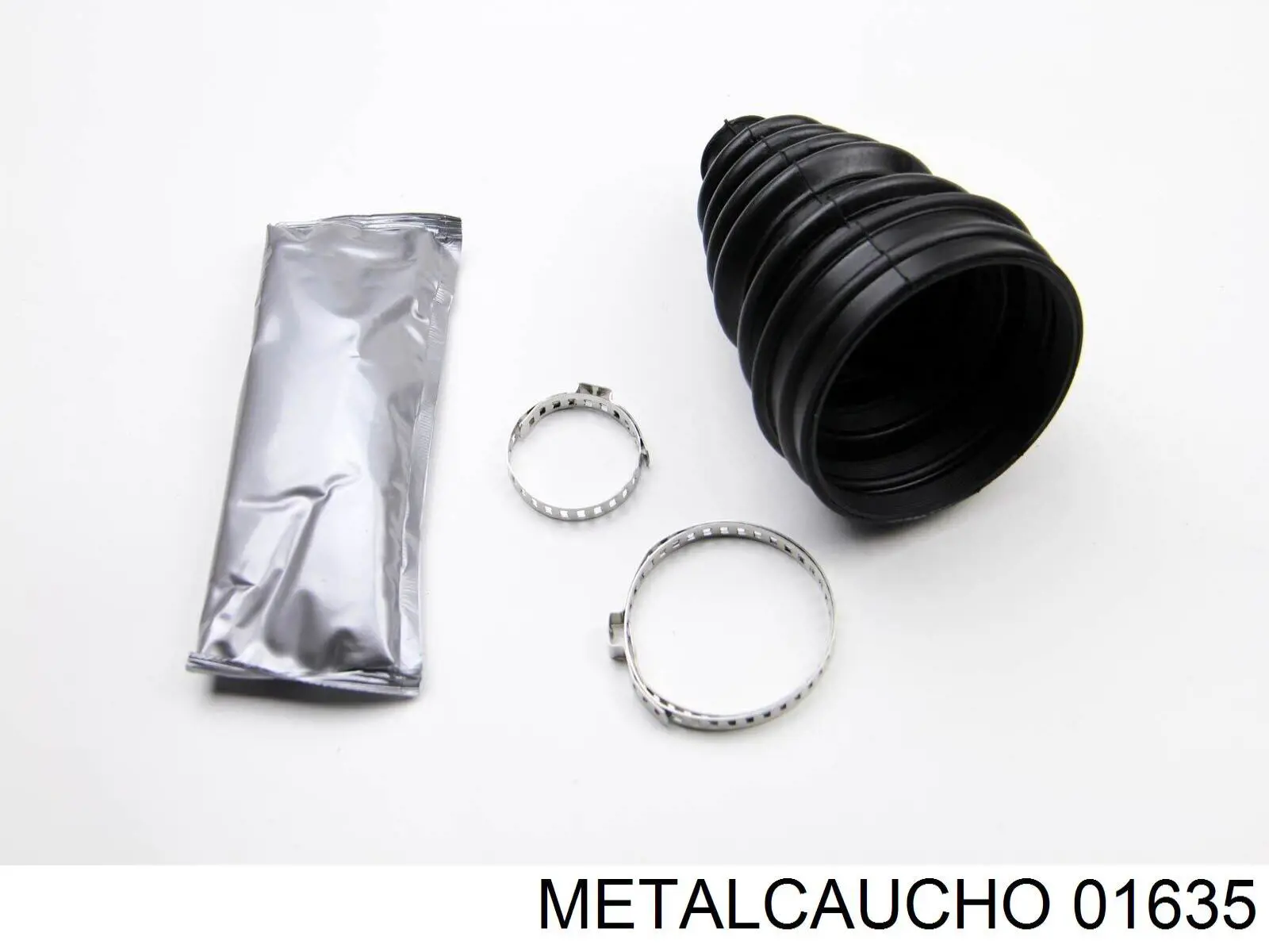 01635 Metalcaucho fuelle, árbol de transmisión delantero exterior