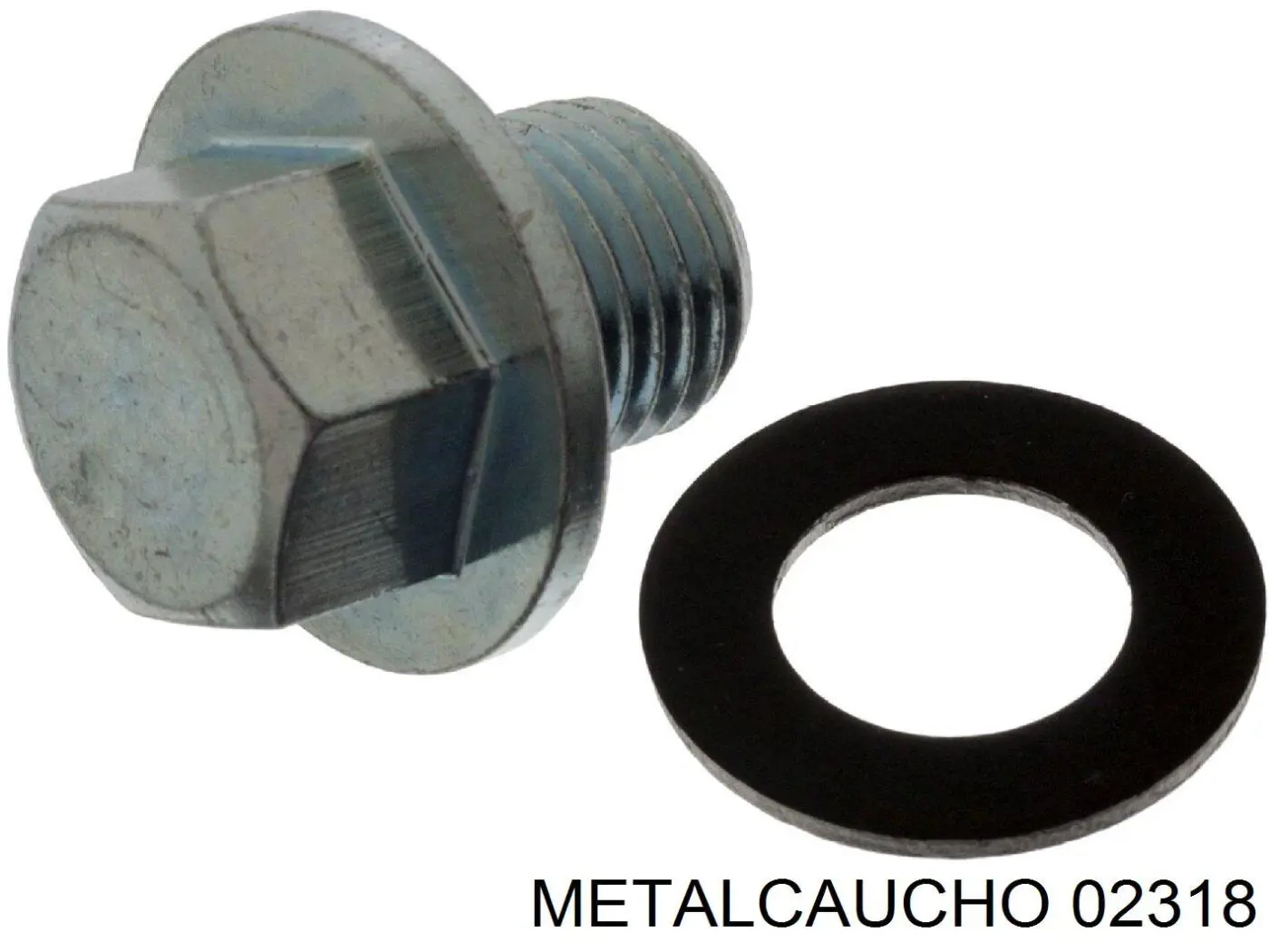 02318 Metalcaucho tapón roscado, colector de aceite