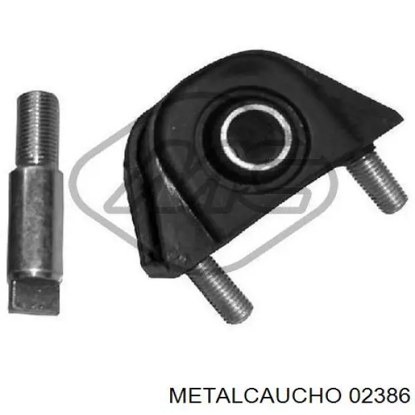 02386 Metalcaucho silentblock de suspensión delantero inferior