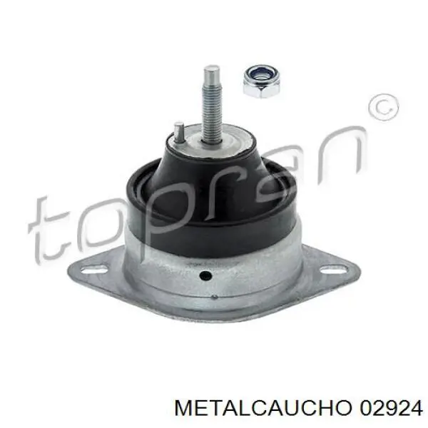 02924 Metalcaucho soporte de motor derecho