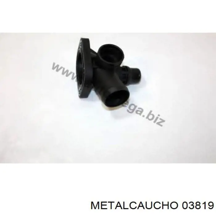 03819 Metalcaucho brida del sistema de refrigeración (triple)