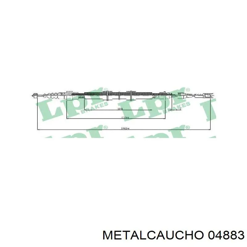 04883 Metalcaucho acoplamiento elástico del cardán