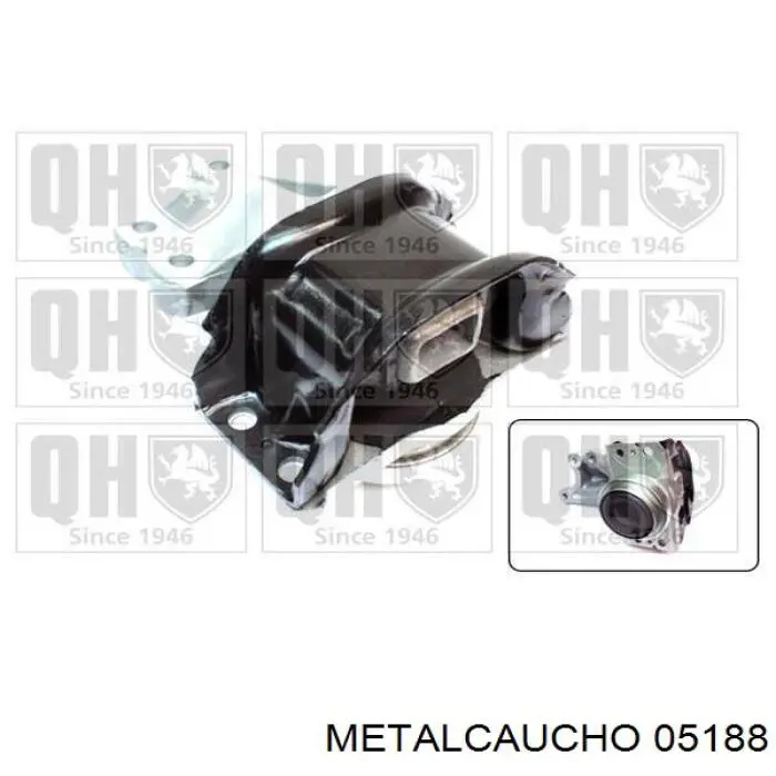  Soporte de motor derecho para Peugeot 3008 