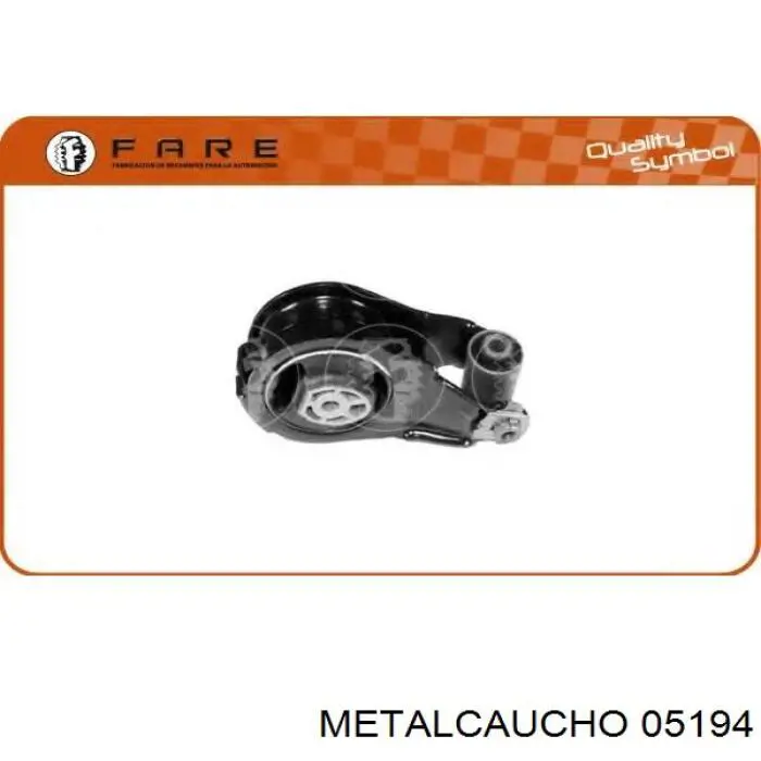 05194 Metalcaucho soporte de motor trasero