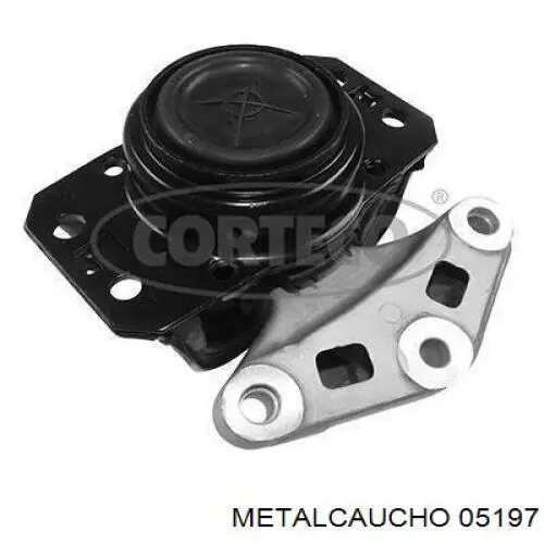 05197 Metalcaucho soporte de motor derecho