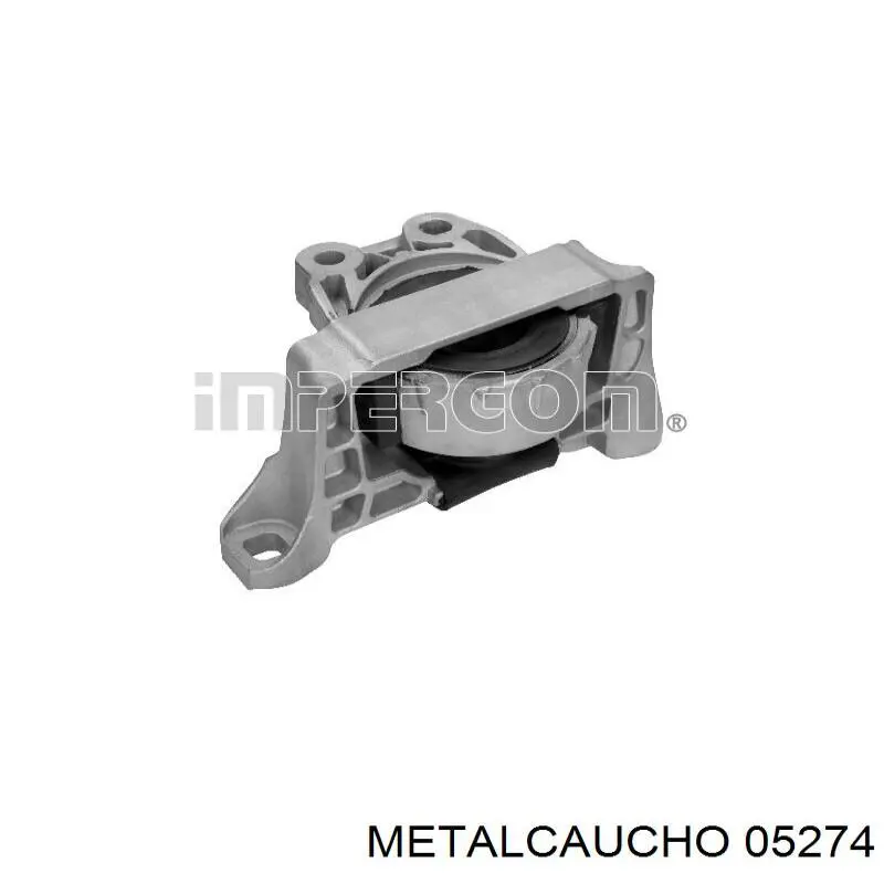 05274 Metalcaucho silentblock para gemela de ballesta