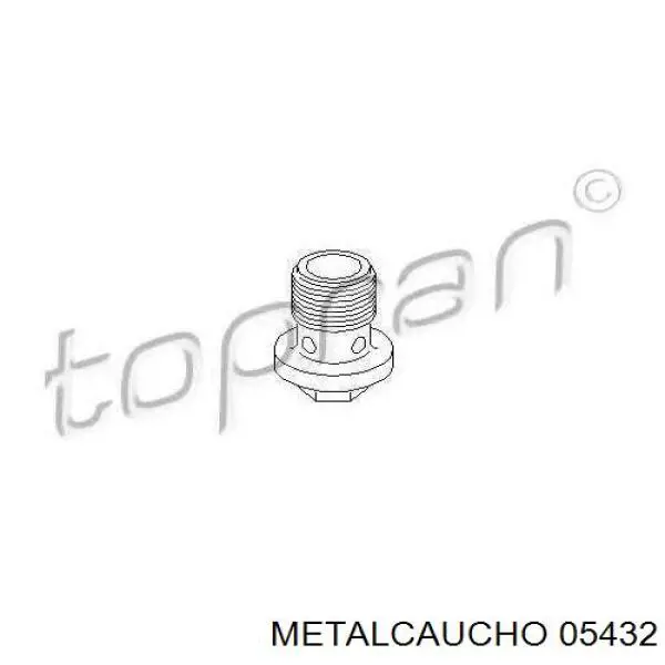 55588255 General Motors tapón roscado, colector de aceite