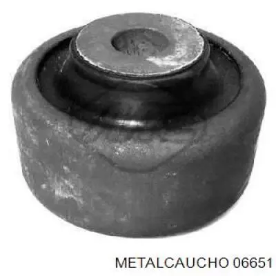 06651 Metalcaucho silentblock de suspensión delantero inferior