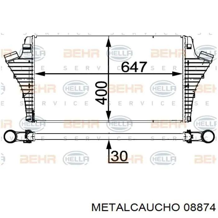  Tubo flexible de aire de sobrealimentación izquierdo para Opel Signum 