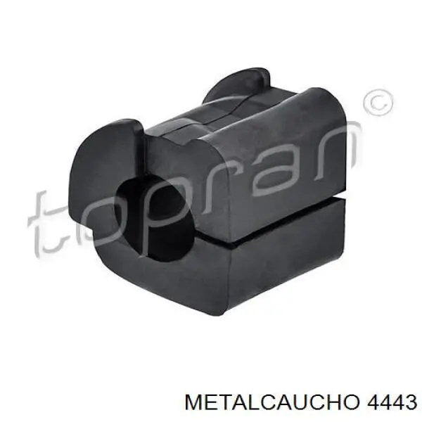 4443 Metalcaucho polea, cigüeñal