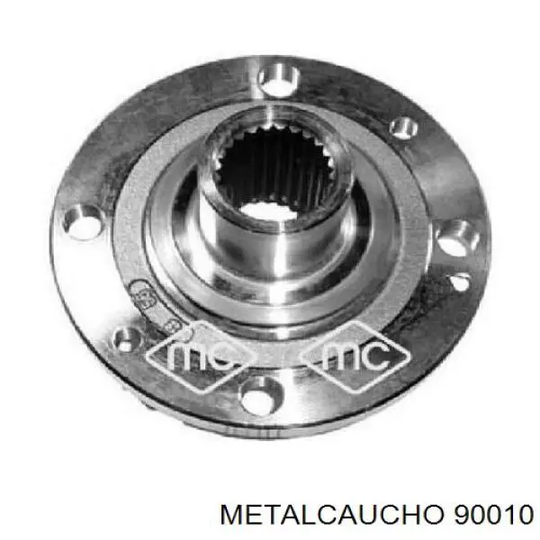 90010 Metalcaucho cubo de rueda delantero