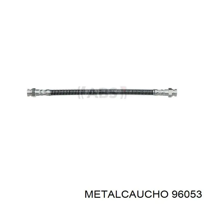 96053 Metalcaucho tubo flexible de frenos trasero