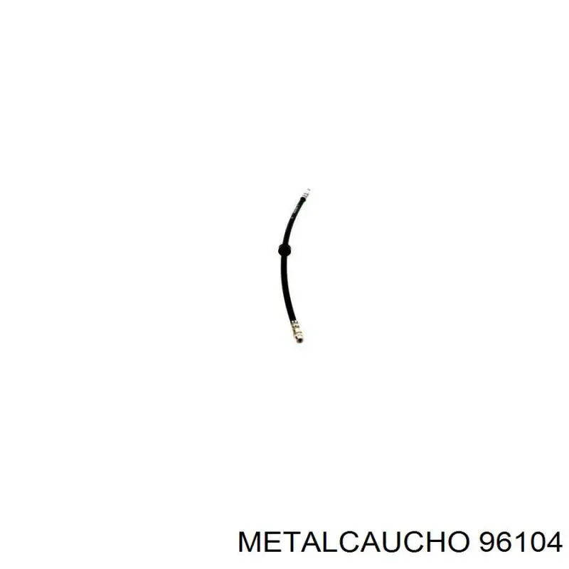 96104 Metalcaucho tubo flexible de frenos trasero