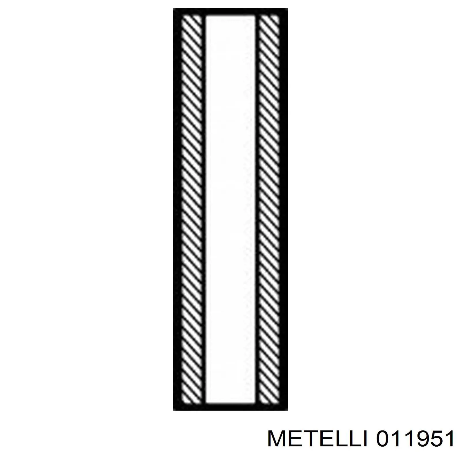 01-1951 Metelli guía de válvula