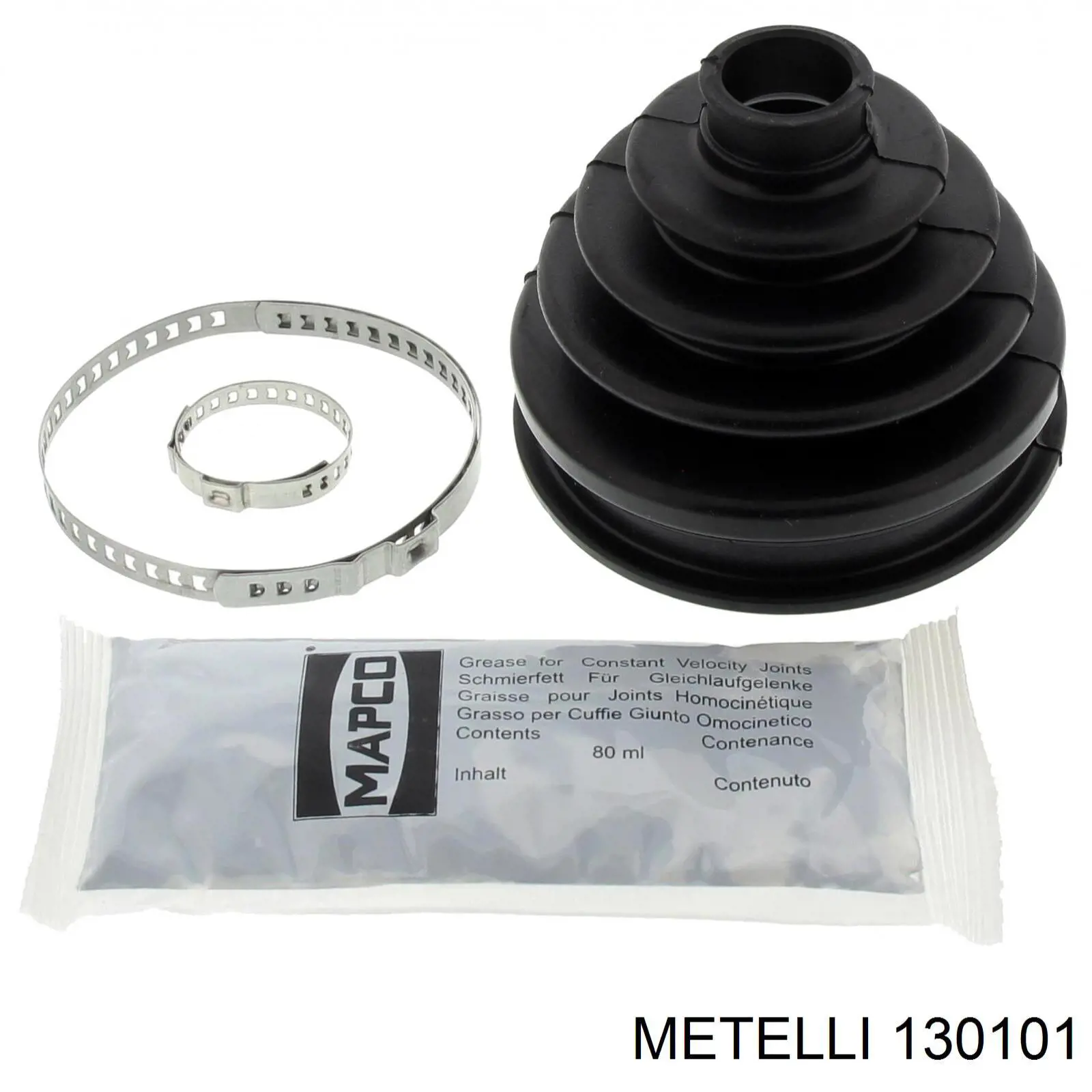 13-0101 Metelli fuelle, árbol de transmisión delantero exterior