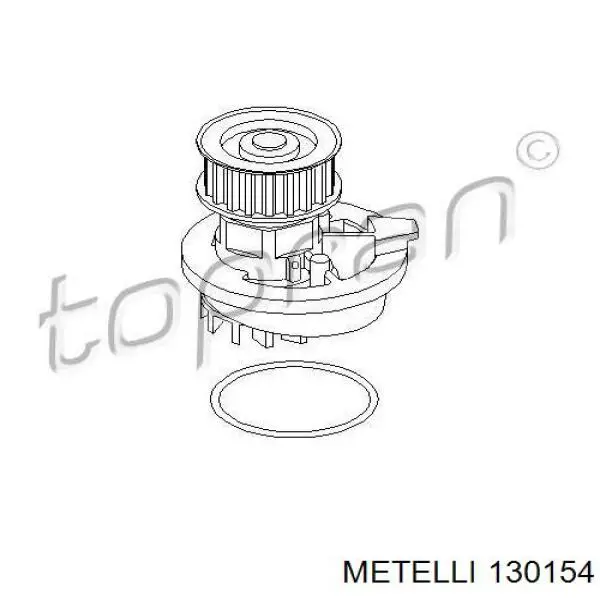 13-0154 Metelli fuelle, árbol de transmisión delantero exterior