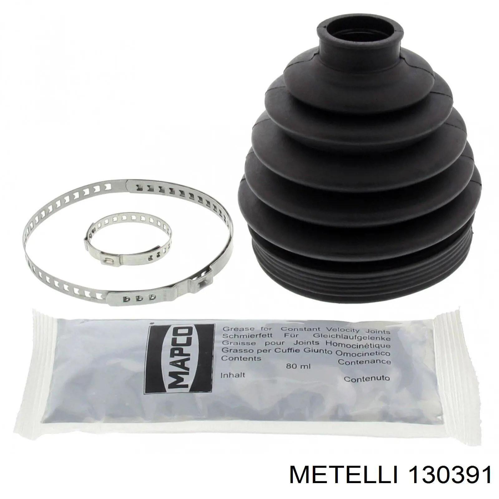 13-0391 Metelli fuelle, árbol de transmisión delantero exterior