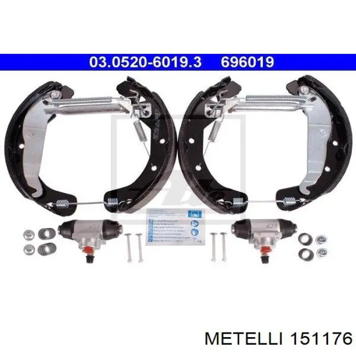 15-1176 Metelli junta homocinética exterior delantera