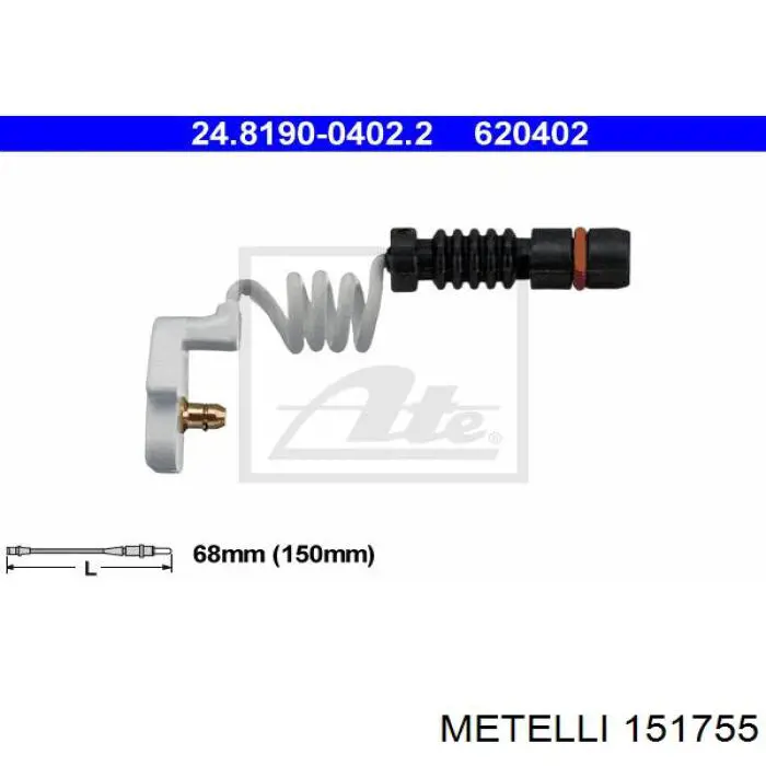 15-1755 Metelli junta homocinética exterior delantera