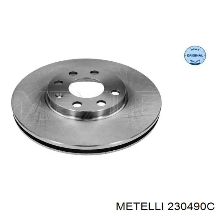 23-0490C Metelli freno de disco delantero