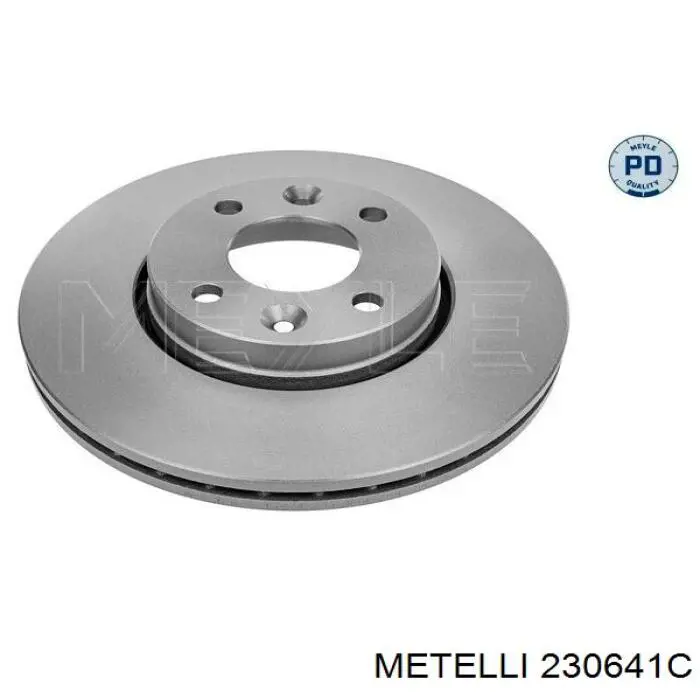 23-0641C Metelli freno de disco delantero