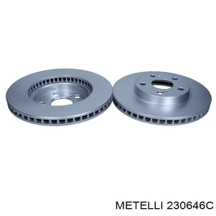 23-0646C Metelli freno de disco delantero